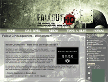 Tablet Screenshot of fallout-hq.de